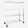 Registry Wire Shelving, Carbon Steel, Chrome 12460744